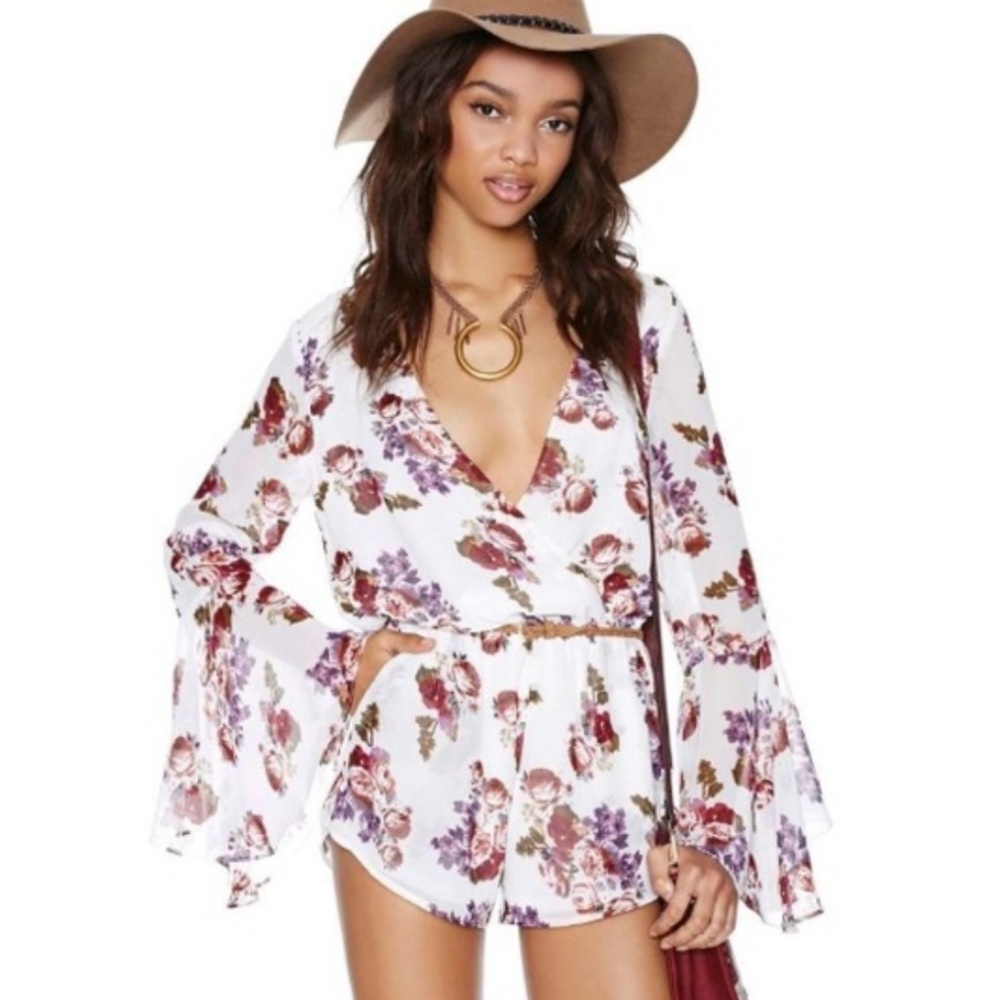 NWT TopShop/RiffRaff Cotton Candy Romper Sz M